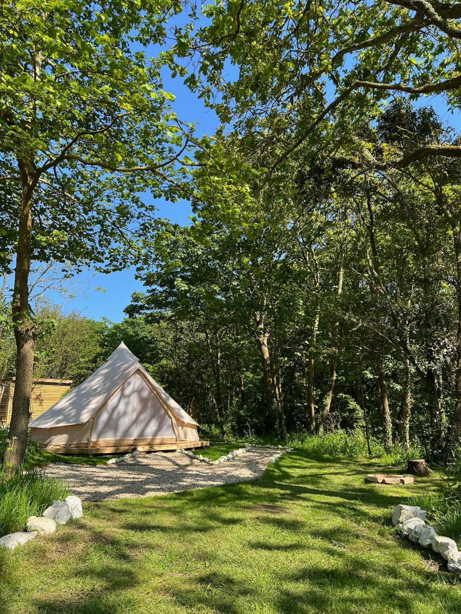 Glamping At Camp Corve Hotel Chale Exterior foto