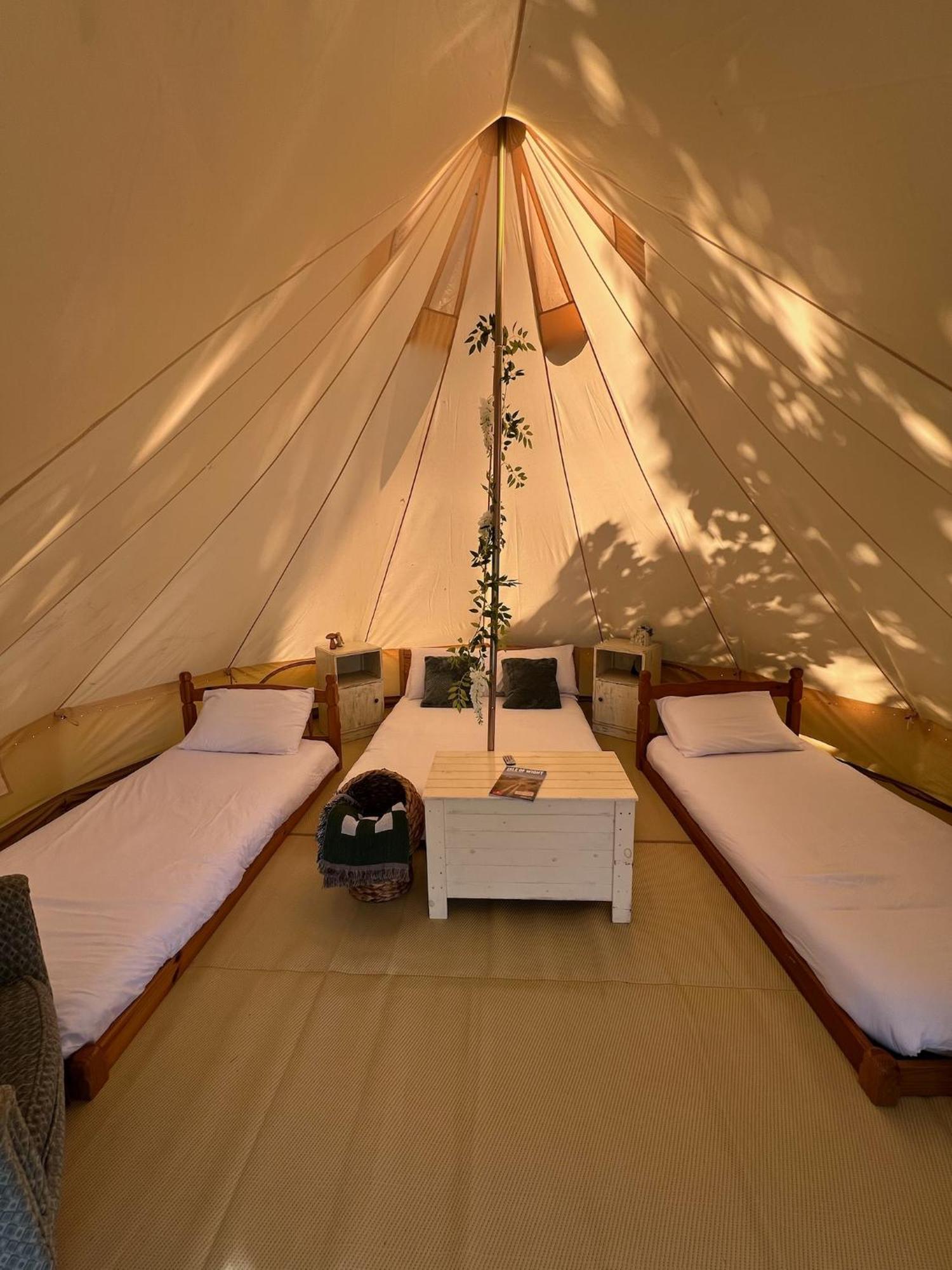 Glamping At Camp Corve Hotel Chale Exterior foto