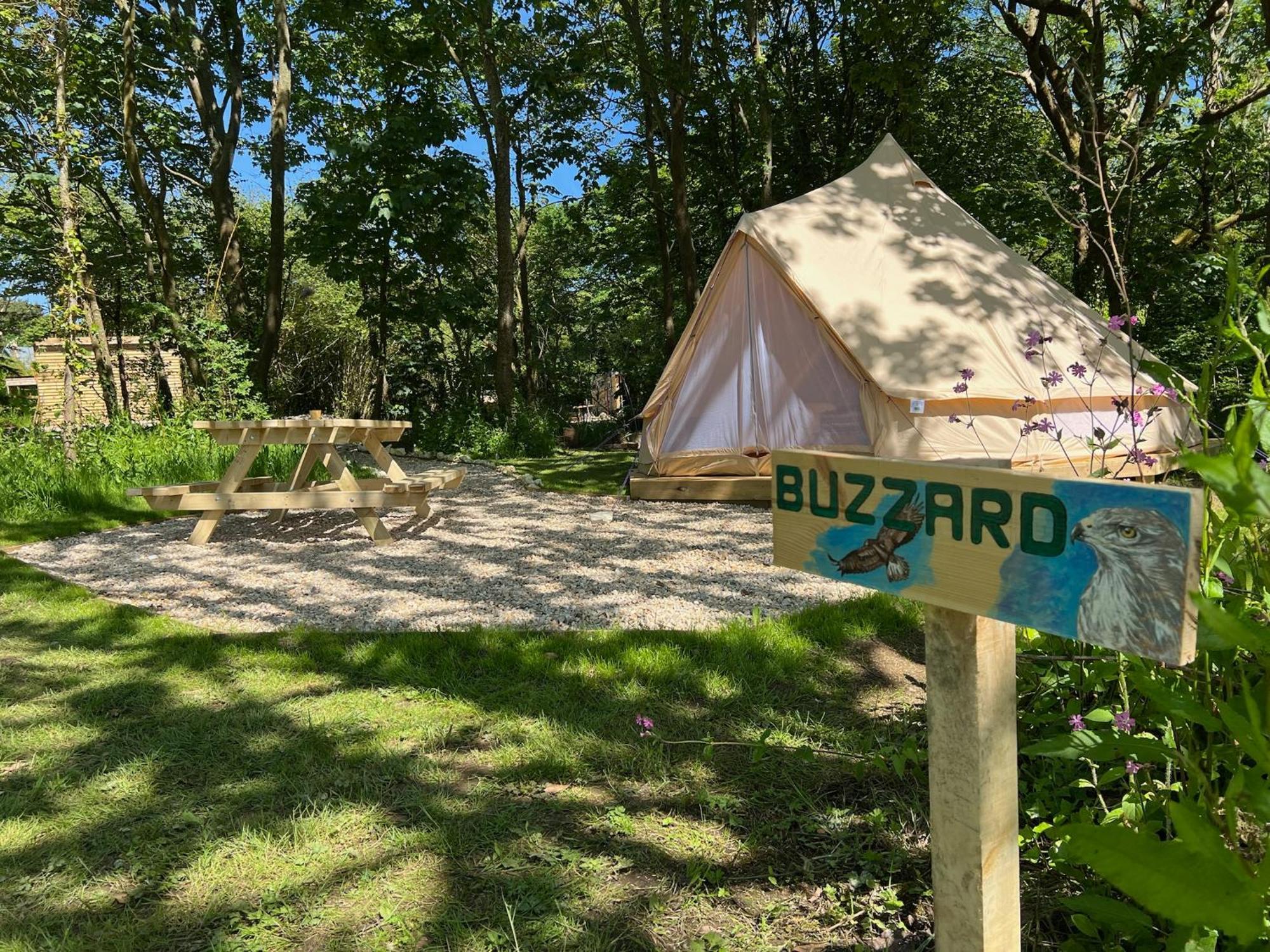 Glamping At Camp Corve Hotel Chale Exterior foto